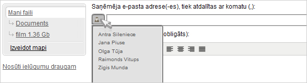Paplašinātā Inbox Files versija un citu izmaiņu pārskats