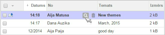 Inbox Mail – meklēšana ar vienu klikšķi